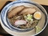 豚角蕎麦(冷)太麺の田舎蕎麦にするのもオススメです「新メニュー登場!「豚角そば」と「豚角カレー」が始まりました」