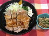 「本日のAランチは　照り焼き風チキン」