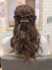 「ヘアアレンジ　ハーフアップ【村上市＊癒されたい女性たちのための美容室】」