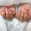 オフィスにピッタリネイル「シンプルなのに上品✨手が綺麗に見えるオフィスネイル💅【村上市のネイルサロンNana nail.】」