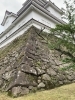 会津鶴ヶ城石垣「会津の旅　②」