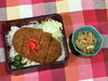 「本日のAランチは　タレカツ丼」