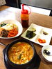 韓国ランチセット(デンジャンチゲ＆野菜ビビンバ)「本場の韓国料理が楽しめる！」