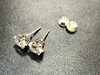 ダイヤモンド付き　プラチナピアス「ダイヤモンドを売るならジュエルカフェ 成城学園前店が高価買取します！成城学園前エリアならここがおすすめ！」
