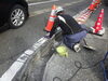 「道路修繕作業「側溝蓋の修繕」」