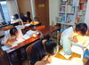 顔が見える子は加工してあります。「定期テスト前は来放題です！」