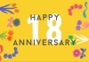 「お客さまに支えられて18周年を迎えることができました✨」