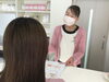 カウンセリング中「エステ体験😊」