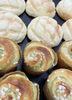 うずまきメロンクリームパン「菓子パン　岡山市北区パン屋　Bancho Bakery」