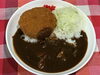 「本日のAランチは　メンチカツカレー🍛」