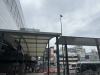 枚方市駅ロータリーのマチノ広場に出店中「本日の営業は」