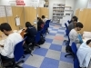 テスト週間の自習生の様子「期末テスト直前！Link流 個別対策の工夫〜学校別過去問データを徹底活用」