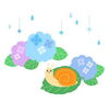 「永塾　雨ざーざー」