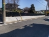 「お庭のフェンス工事」