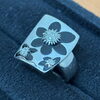 「K18WGオニキス・ダイヤリングをお買取いたしました」