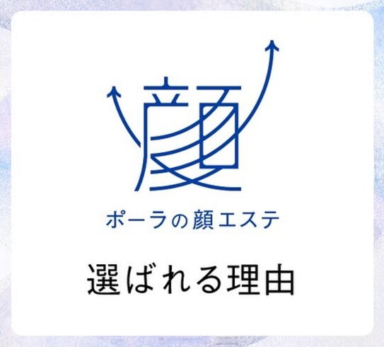 ポーラの顔エステ 「ポーラの顔エステ✨ 一人では、たどりつけない肌がある✨」