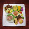 サバ塩焼き 出汁巻き卵 サラダ パスタ ちくわ天「6月14日のお弁当」
