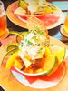 王さまのメロンパフェ「6月限定！メロンたっぷり【王さまのメロンパフェ】★パティスリーカフェひばり★」