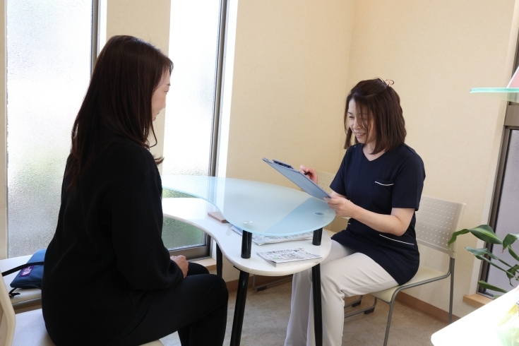 丁寧にカウンセリング「カイロプラクティックが初めての方へ 安心してご来店いただくために」