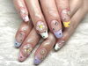 「パーツ込み♪140分アートし放題💅✨【福島区ネイル/此花区ネイル/ニュアンスネイル/定額ネイル】」