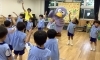 年長さんがお手本を見せてくれています☆「「コバトンが遊びに来てくれました!」」