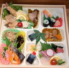 弁当5000円(税別)「彩り豊かな仕出し弁当が人気です🍱」