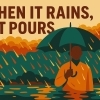 「When it rains, it pours」ってどういう意味？英語のイディオムを学ぼう！ ☆草津市からも近い！大津市瀬田駅前の子どもと大人の英会話教室