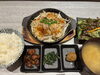 炭火焼き豚カルビ定食「にゃぶの気まぐれメニューは“食材との出会い”から誕生します！」