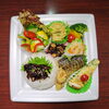 プレート盛り サバ塩焼き「6月23日のお弁当」