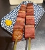 おつまみに最適！香ばしさ際立つ厚切りベーコン串登場
