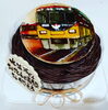 特急電車が走ってる！ヤッホー！！「記念日ケーキ🎂　お誕生日おめでとうございます🎉　　【京阪牧野駅から徒歩4分】」