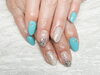「マンスリーネイル登場🌸ラメ×パール×クリア感で、透明感のある手元へ✨【福島区/西区/此花区/ニュアンスネイル/定額ネイル】」