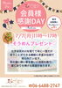 そうめん「7月7日(月)は会員様感謝DAY！七夕&miniそうめんプレゼント企画開催のお知らせ」