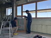 木窓付け「村上市初のビール醸造所-工事進行中-【村上市・関川村で家づくりのことなら新和建設へ！】」