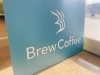 BrewCoffeeの店舗看板「自家焙煎 スペシャルティ珈琲の店『BrewCoffee』がゆめタウン平島にオープン！」