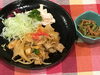 「本日のAランチは　豚キムチ定食」