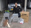 「鋼鉄で防災コンロ」