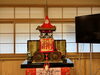 「祇園祭に彩りを添える「御所車」模型をロビーに展示しました」