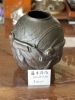 大壺　陶器製の丸い壺（白と茶色） 高木剛 白磁蓋壺 (大) ｜ 百福オンラインショップ