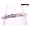 「ポンテヴェキオ 美品 ダイヤ0.06ct デザインリング 10号 pt900 プラチナ　送料無料 販売中！ 玉や質店 千葉 市川市 本八幡」