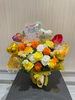 生花アレンジメント「華やかで豪華！お誕生日・記念日にぴったりのオーダーメイド生花アレンジメント」