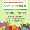 「ベジチェック測定会」