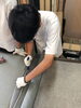 網戸の張替に挑戦！「🌞湖南市の中学生が職場体験に来てくれました！👷‍♂️👷‍♀️」