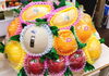 贅沢に詰め込みました!「豪華フルーツ盛りかご✨🍎 贅沢に詰め込みました🍇✨ ギフトにピッタリ💕 新鮮果実 日野屋 枚方ビオルネ北館地下1階」