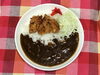 「本日のAランチは　山賊焼きカレー🍛」
