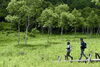 入笠湿原での散策の様子「初心者の方から上級者の方まで楽しめる入笠山」