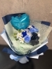 「長持ちギフトにぴったり！ブルー系・パープル系ソープフラワー花束の魅力」