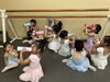 幼児クラスのお茶タイム「レッスン中のお茶タイム」