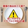 「夏場の台所や食品加工工場で起こりがちなトラブルと対処法5選」
