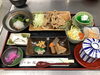 「豚ロース炒めステーキソースランチ」